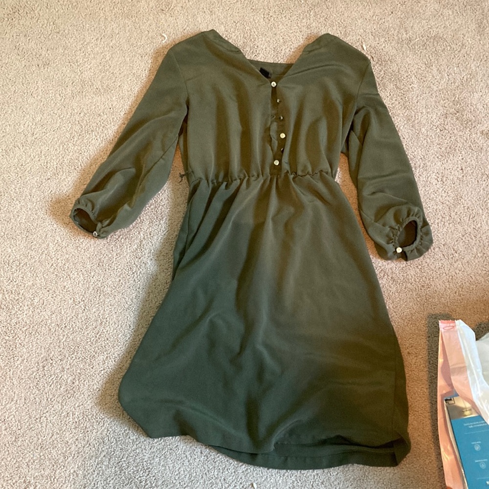 Green dress